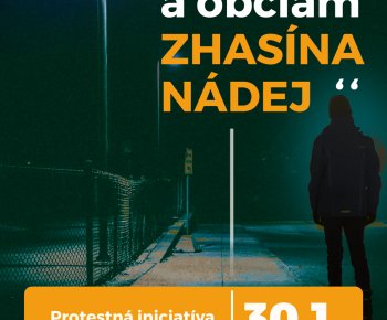 Aktuality / Protestné vypnutie verejného osvetlenia 30.1.2023