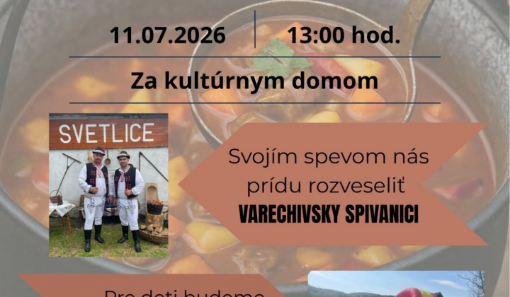 Aktuality / Posedenie pri guláši 11.7.2026 - foto